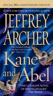 Cover of: Kane and Abel by Jeffrey Archer