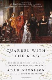 Cover of: Quarrel with the King by Adam Nicolson