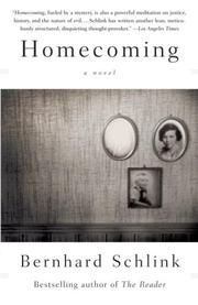 Cover of: Homecoming (Vintage International) by Bernhard Schlink