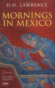 Cover of: Mornings in Mexico by David Herbert Lawrence