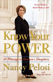 Cover of: Know Your Power by Nancy Pelosi, Amy Hill Hearth