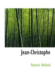 Cover of: Jean-Christophe (French and French Edition) by Romain Rolland, Romain Rolland