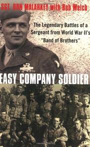 Cover of: Easy Company Soldier by Don Malarkey, Bob Welch