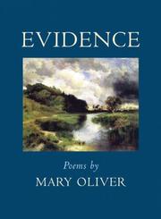 Cover of: Evidence by Mary Oliver
