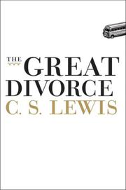 Cover of: The Great Divorce by C.S. Lewis