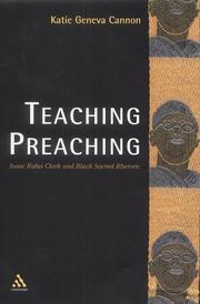 Cover of: Teaching Preaching | Katie Geneva Cannon