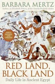 Cover of: Red Land, Black Land by Barbara Mertz