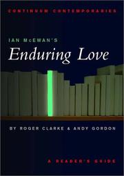 Ian McEwan's Enduring love by Clark, Roger