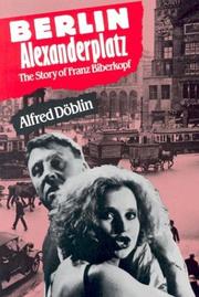 Cover of: Berlin Alexanderplatz by Alfred Döblin