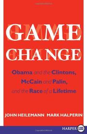 Cover of: Game Change LP by John Heilemann, Mark Halperin