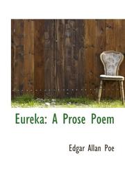Cover of: Eureka by Edgar Allan Poe