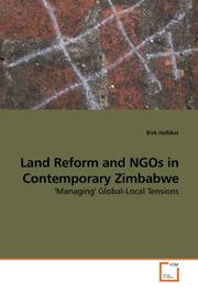 Cover of: Land Reform and NGOs in Contemporary Zimbabwe