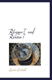 Cover of: Rhyme? and Reason? by Lewis Carroll