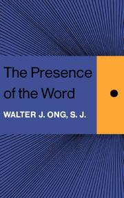 Cover of: The Presence of the Word: Some Prolegomena for Cultural and Religious History (The Terry Lectures Series)