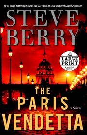 Cover of: The Paris Vendetta by Steve Berry