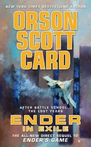 Cover of: Ender in Exile by Orson Scott Card