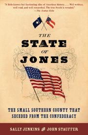 Cover of: The State of Jones by Sally Jenkins, John Stauffer