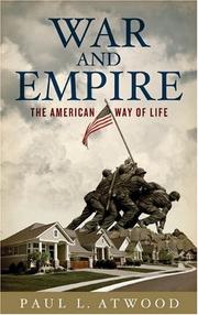 Cover of: War and Empire by Paul L. Atwood