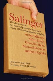 Cover of: Salinger: The Classic Critical and Personal Portrait