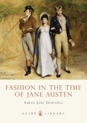 Cover of: Fashion in the Time of Jane Austen (Shire Library)