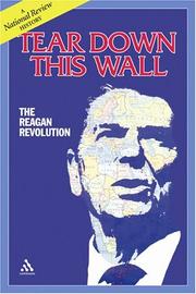 Cover of: Tear down this wall by compiled by the editors of National Review.
