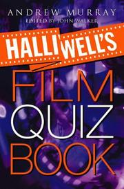 Cover of: Halliwell's Film Quiz Book by Murray, Andrew, Andrew Murray