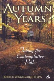 Cover of: Autumn Years: Taking the Contemplative Path