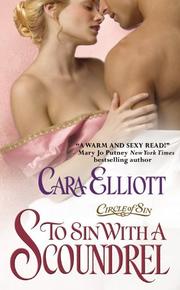 Cover of: To Sin With A Scoundrel by Cara Elliott