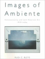 Cover of: Images of Ambiente by Rudi C. Bleys