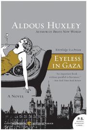 Cover of: Eyeless in Gaza by Aldous Huxley