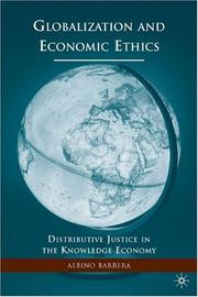 Cover of: Globalization and Economic Ethics by Albino Barrera, Albino Barrera