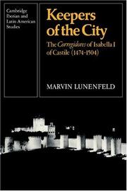 Cover of: Keepers of the City by Marvin Lunenfeld