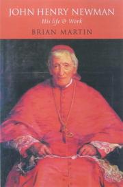 Cover of: John Henry Newman by Brian Martin
