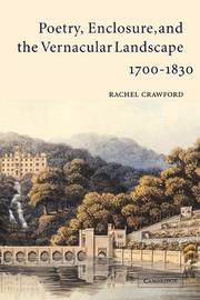 Cover of: Poetry, Enclosure, and the Vernacular Landscape, 1700-1830