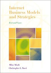 Internet business models and strategies by Allan Afuah, Christopher L. Tucci