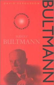Cover of: Bultmann (Outstanding Christian Thinkers)
