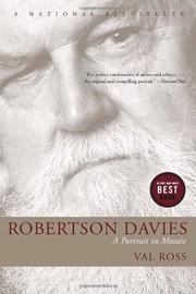 Cover of: Robertson Davies by Val Ross