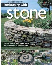 Cover of: Landscaping with Stone by Pat Sagui
