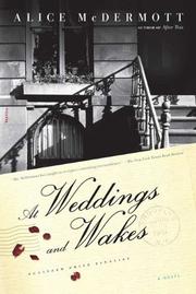 Cover of: At Weddings and Wakes: A Novel