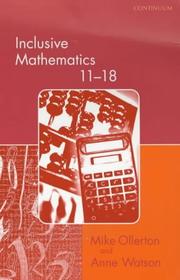 Cover of: Inclusive Mathematics 11-18 (Special Needs in Ordinary Schools Series)