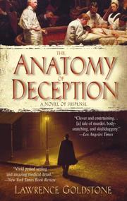 Cover of: The Anatomy of Deception by Lawrence Goldstone
