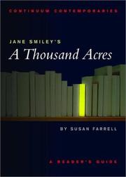 Jane Smiley's A thousand acres by Susan Elizabeth Farrell
