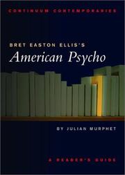 Bret Easton Ellis's American Psycho by Julian Murphet