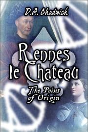 Cover of: Rennes le Chateau by D. A. Chadwick