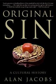 Cover of: Original Sin: A Cultural History