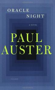 Cover of: Oracle Night by Paul Auster