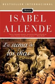 Cover of: La suma de los dias (Spanish Edition) by Isabel Allende
