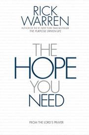 Cover of: The Hope You Need