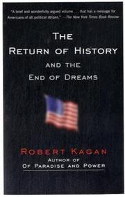 Cover of: The Return of History and the End of Dreams (Vintage) by Robert Kagan