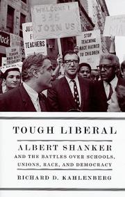 Cover of: Tough Liberal by Richard D. Kahlenberg